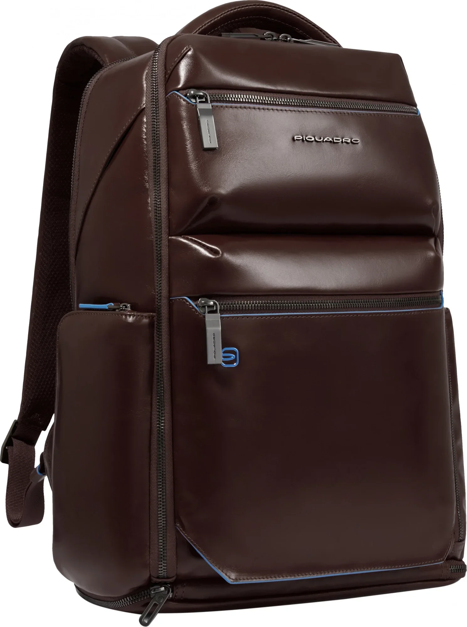 Рюкзак мужской Piquadro Blue Square CA6592B2BM/MO красное дерево натур.кожа
