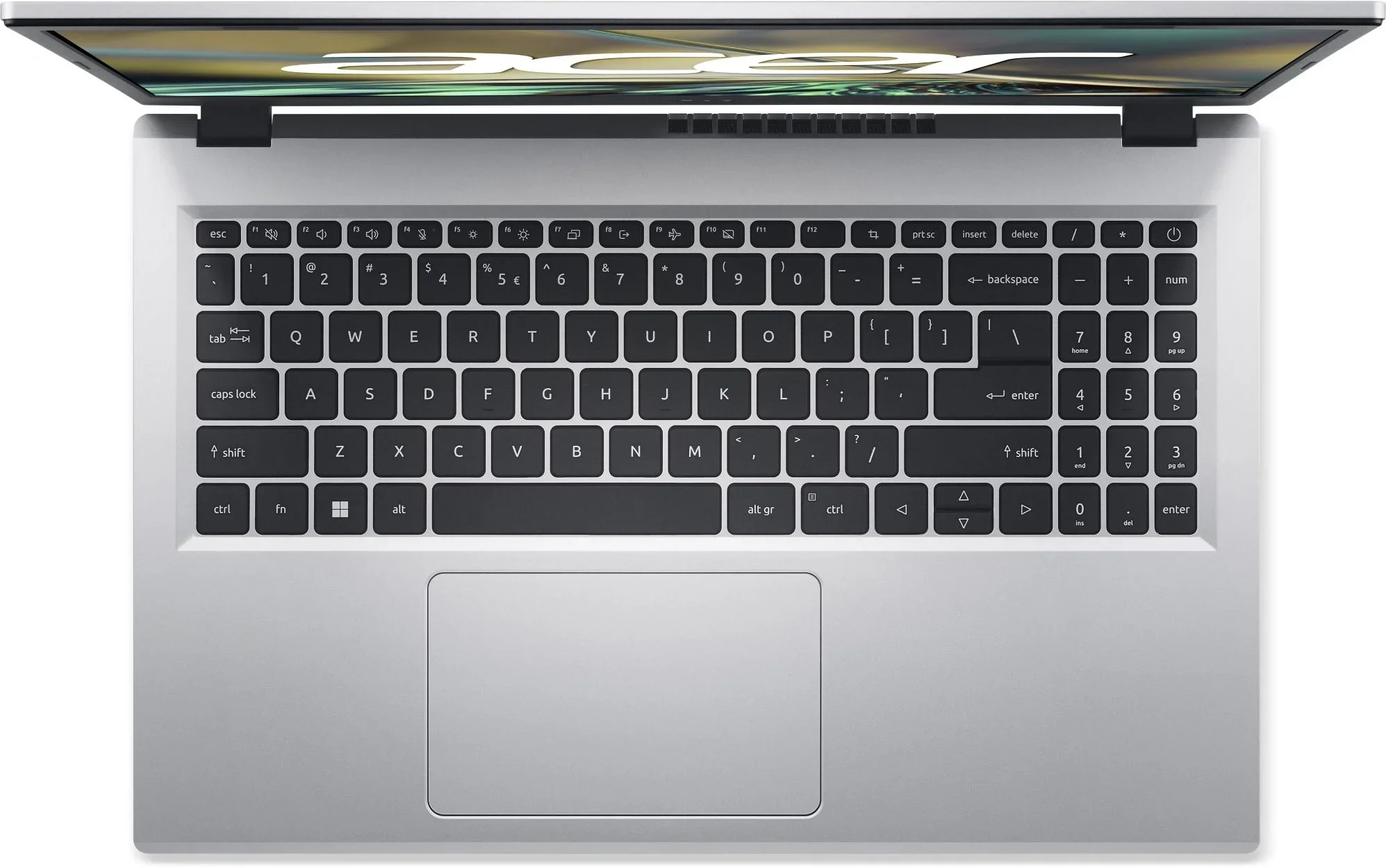 Ноутбук Acer Aspire 3 A315-24P-R0Q6 Ryzen 3 7320U 8Gb SSD512Gb AMD Radeon 610M 15.6" IPS FHD (1920x1080) без ОС silver WiFi BT Cam (NX.KDECD.008)