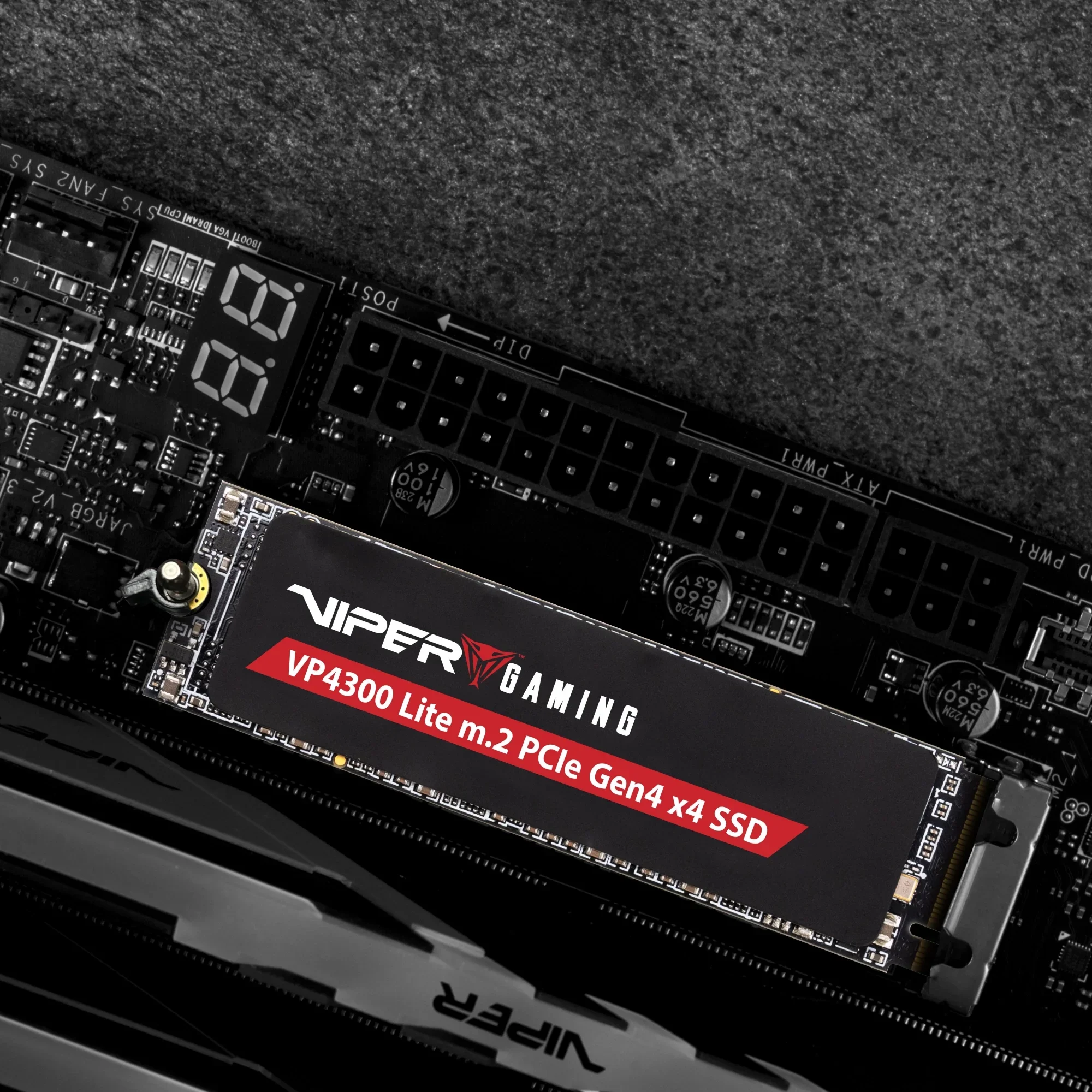 SSD M.2 Viper 4.0Tb VP4300 Lite Series <VP4300L4TBM28H> (PCI-E 4.0 x4, up to 7400/6000MBs, 2000TBW,  22х80mm,  heatsink)