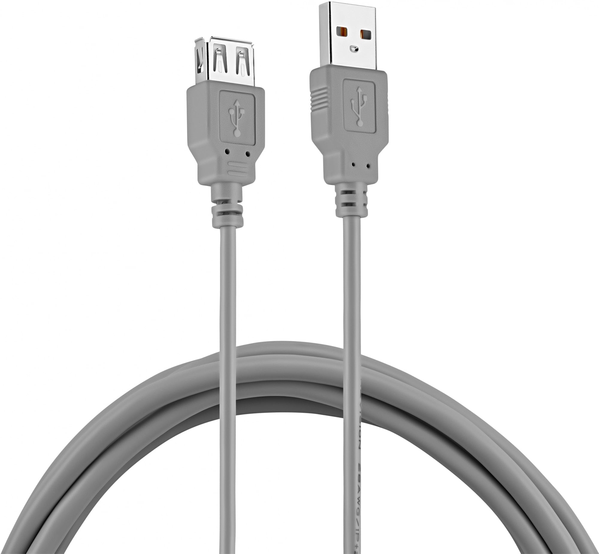 Кабель удлинительный USB A (M) - USB A (F), 1.8м, Buro BHP RET USB_AF18