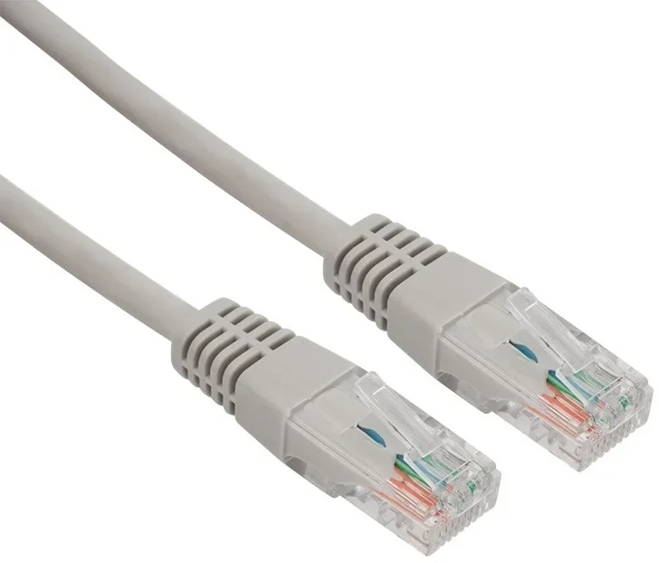 Rexant (18-8001) Шнур коммутационный, патч-корд U/UTP RJ45-RJ45, CAT 5e, LSZH серый, 0,5м