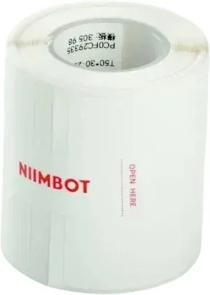 Термоэтикетки Niimbot (1747227) сег.:20x40мм самоклей. 320шт/рул для B1/B3S/B4/B21/B31/B203 прозрачный