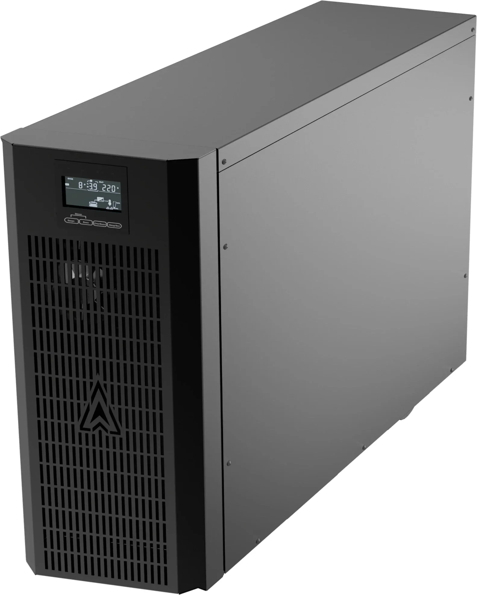 Импульс ИБП ФОРА 6000 {~230В, 6000ВА/6000 Вт, LCD+LED, EPO, RS-232, SmartSlot, USB, АКБ 16х9Ач, ЗУ 5А, Клеммная колодка, Автомат АС 63А} {FF60201}