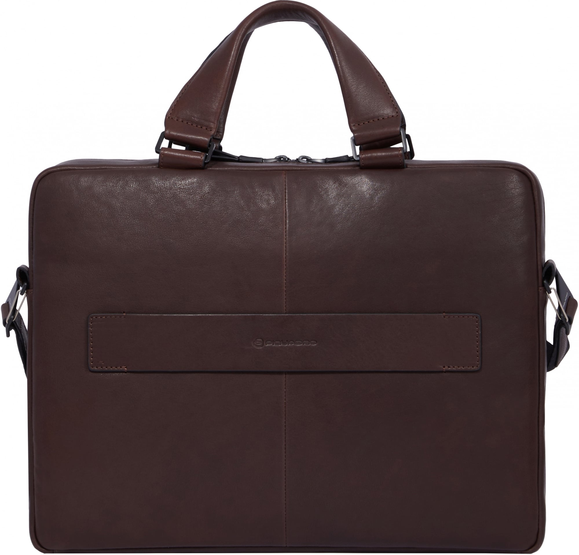Деловая сумка Piquadro Harper CA4098AP/TM с отделением для ноутбука 14" темно-коричневая натур.кожа
