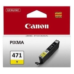 Картридж струйный Canon CLI-471Y (0403C001) желтый (7 мл, до 323 стр. A4) для Canon PIXMA MG5740/MG6840/MG7740/ TS5040/TS6040/TS8040/TS9040