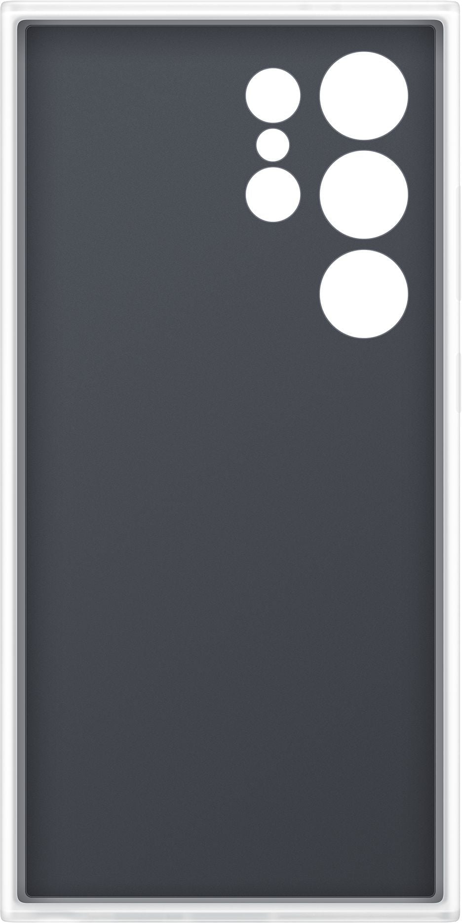 Чехол (клип-кейс) Samsung для Samsung Galaxy S24 Ultra Flipsuit Case S24 Ultra белый/прозрачный (EF-MS928CWEGRU)