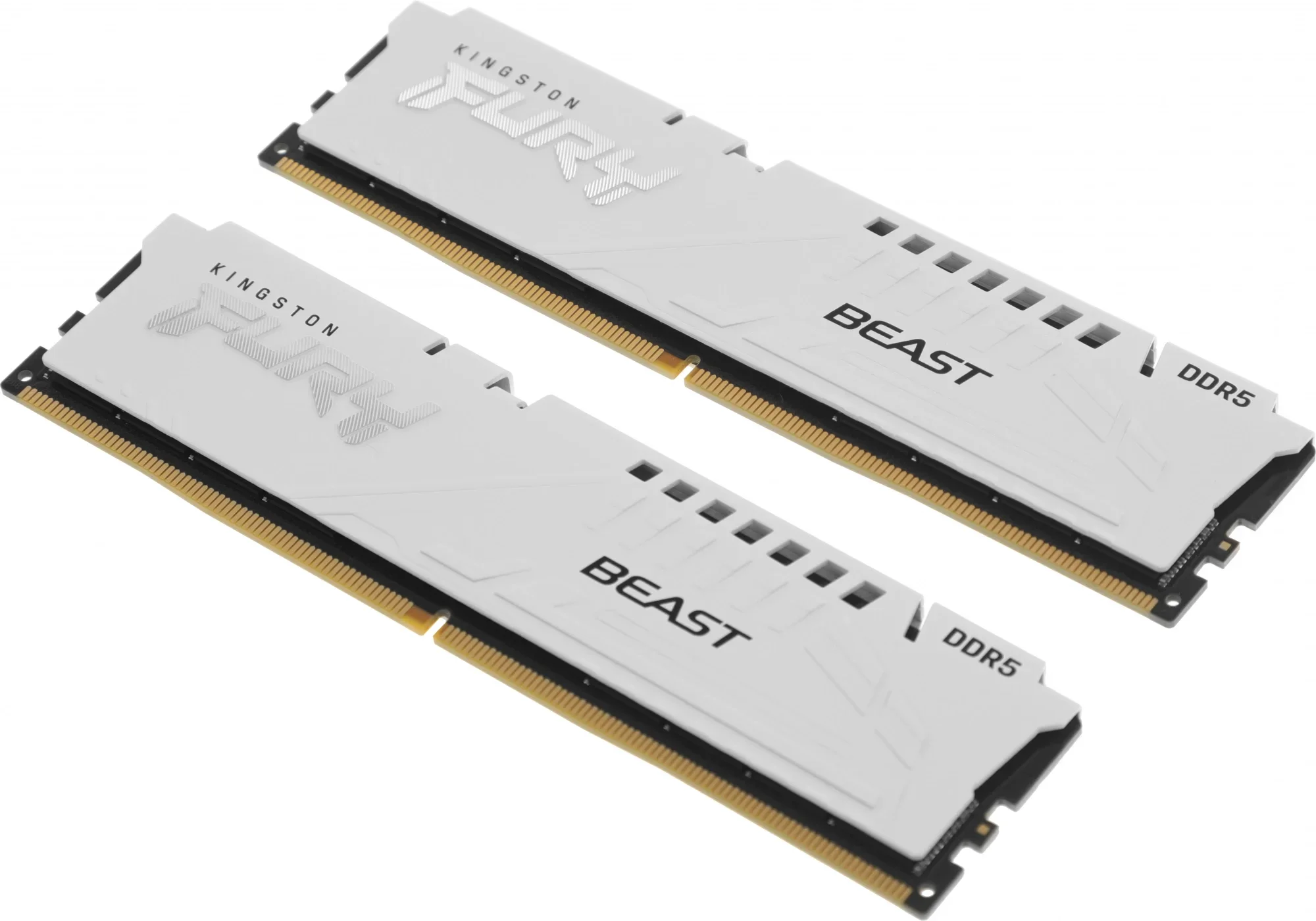 Память DDR5 2x32GB 6400MHz Kingston KF564C32BWK2-64 Fury Beast RTL Gaming PC5-51200 CL32 DIMM 288-pin 1.4В kit dual rank с радиатором Ret