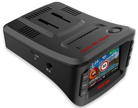 Видеорегистратор Sho-Me Combo 5 MStar, 2304x1296, 2.31", GPS/ГЛОНАСС, G-сенсор, датчик движения, GPS-информатор
