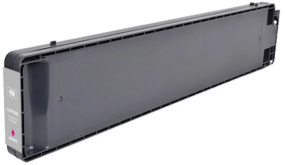 Картридж струйный Cactus CS-EPT02Q3 T02Q пурп.пигм. (660мл) для Epson WorkForce Enterprise WF-C20600D4TW с чипом