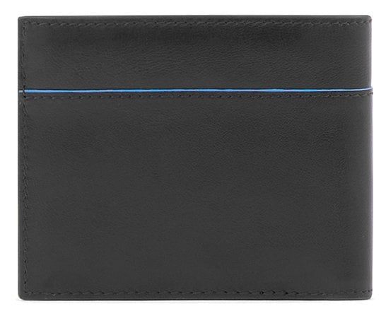 Кошелек мужской Piquadro Blue Square Revamp PU4188B2VR/N, натур.кожа, черный