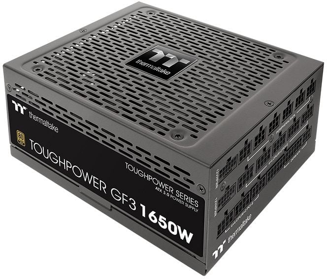 Блок питания Thermaltake ATX 1650W Toughpower GF3 80+ gold (24+4+4pin) APFC 140мм fan color LED 12xSATA Cab Manag RTL