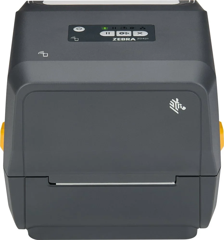 Принтер этикеток настольный Zebra ZD421, TT, 4", 203 dpi, USB, USB Host, Modular Connectivity Slot, BTLE5, EU and UK Cords, Swiss Font, EZPL