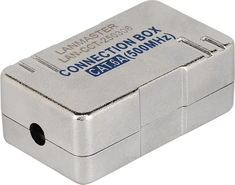 Соединитель Lanmaster LAN-CNB-STP6A белый