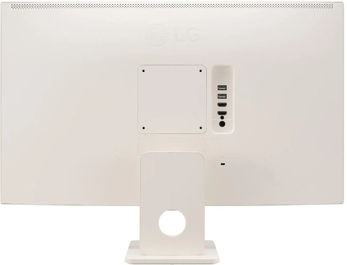 Монитор 27" LG 27SR50F-W White (Smart, webOS, WiFi, BT, ДУ, IPS, 1920x1080, HDMI+HDMI, USB, 5 ms, 178°/178°, 250 cd/m, 1000:1, 60Hz, Spk)