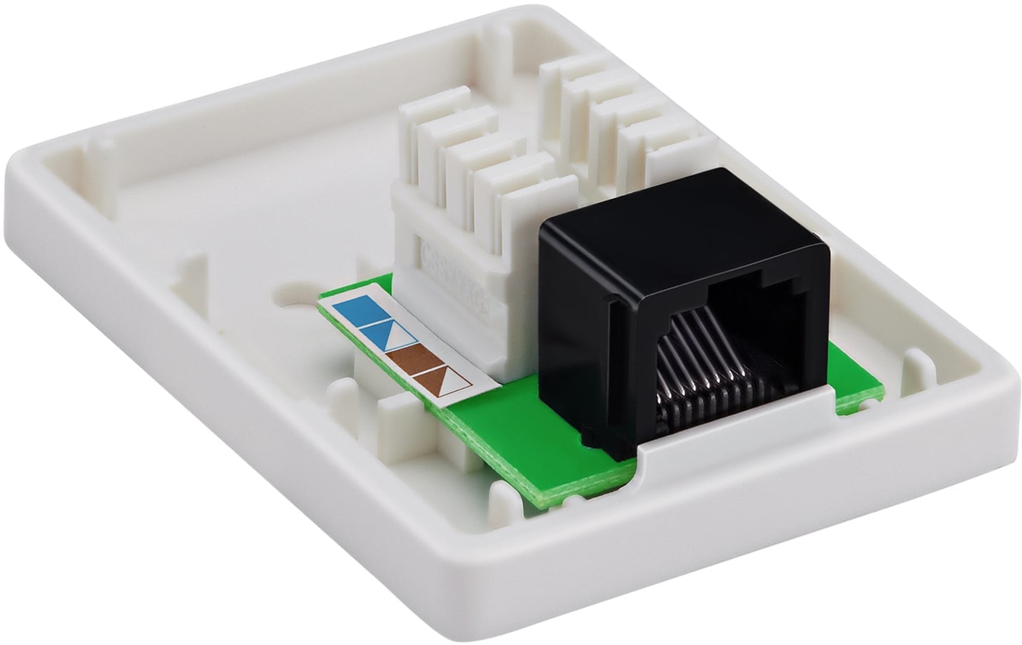 Розетка компьютерная RJ45 Buro RJ-45 468-8k-1 кат.5E одинарная