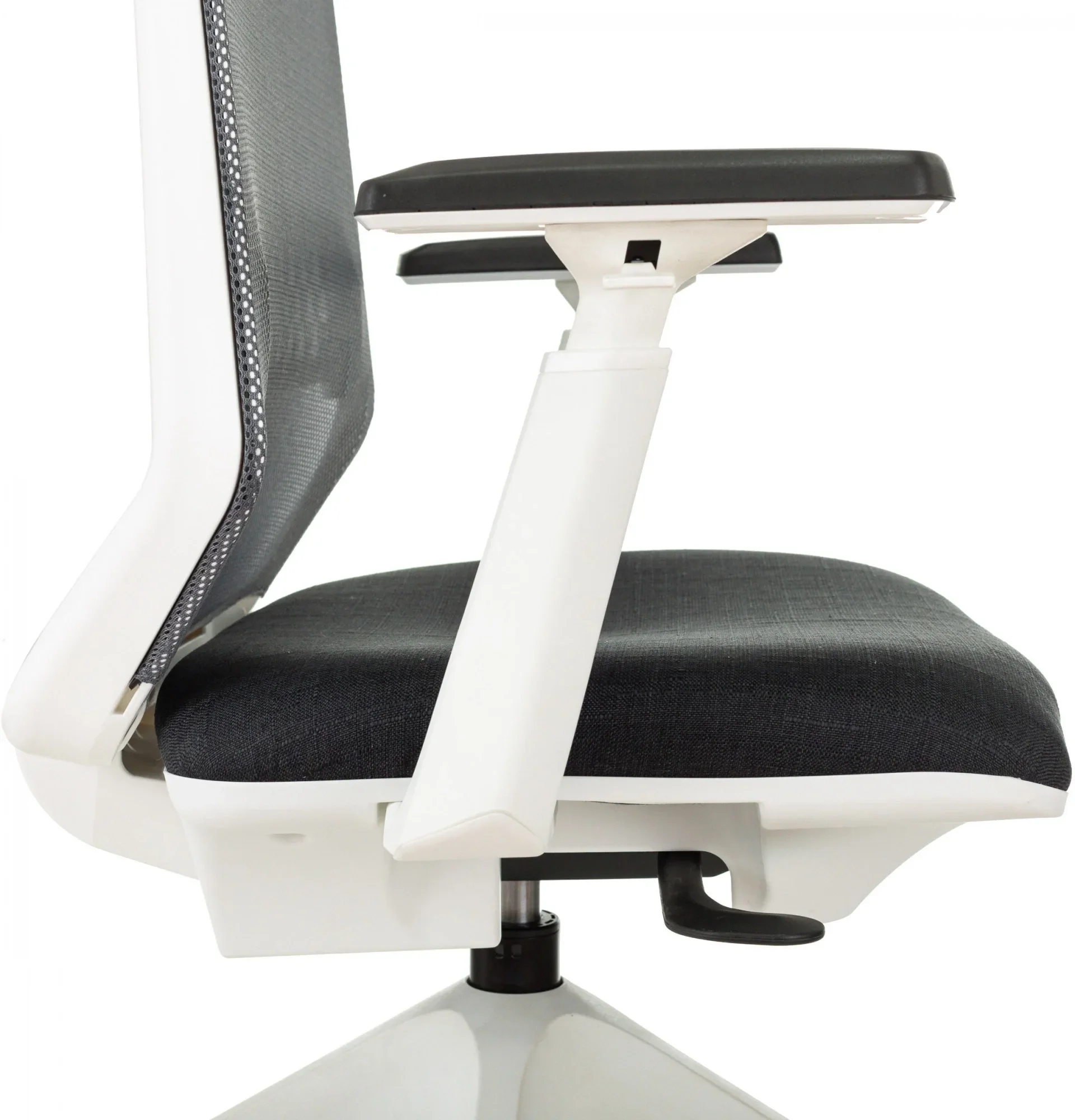 Кресло эргономичное Бюрократ MC-W611NL серый TW-04 38-417 сетка/ткань крестов.4-луч. пластик пластик белый