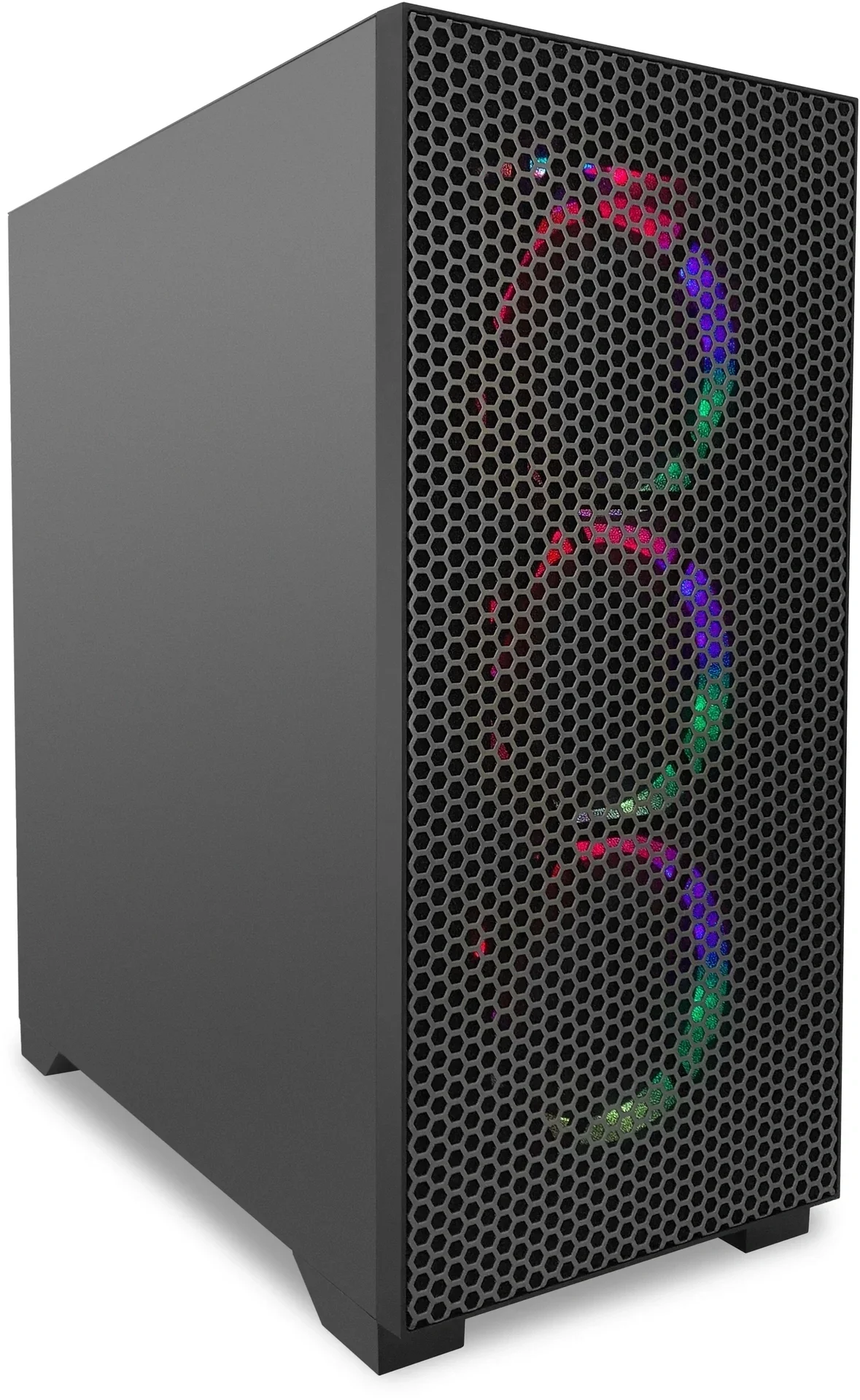 Компьютер IRU Tactio 520B6GP TWR Ryzen 5 7600 (3.7) 32Gb SSD 1Tb RTX 5060 8Gb FreeDOS GbitEth 750W черный (RUS) (2130958)