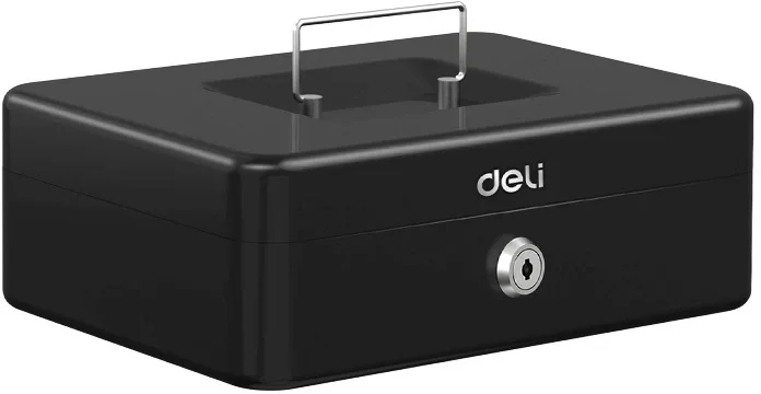 ET505 Deli Ящик /сейф для денег Deli ET505 / 85х 250х 180 мм