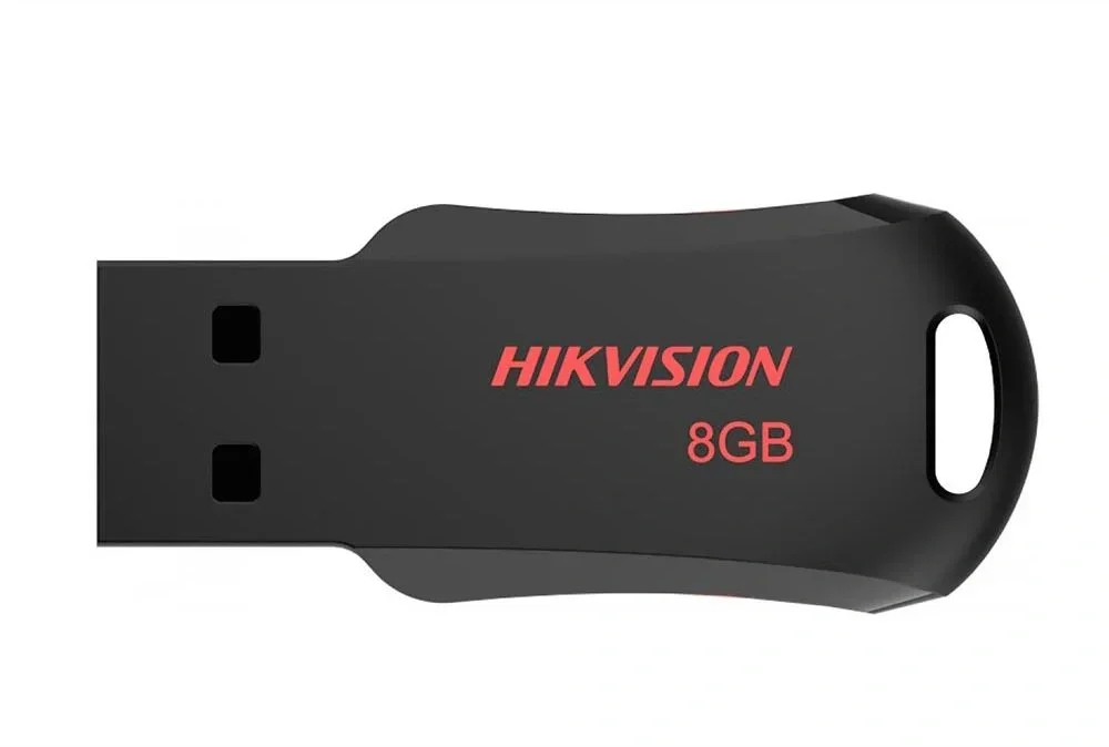 Флешка USB Hikvision M200R (HS-USB-M200R/8G), 8Gb, USB 2.0, R/W 30/15, черный