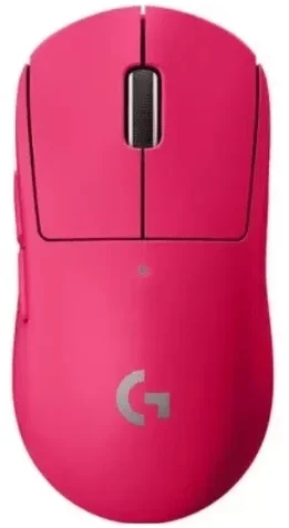 Мышь беспроводная Logitech G PRO X SUPERLIGHT розовый, 25600 dpi, радиоканал, USB, кнопки - 5
