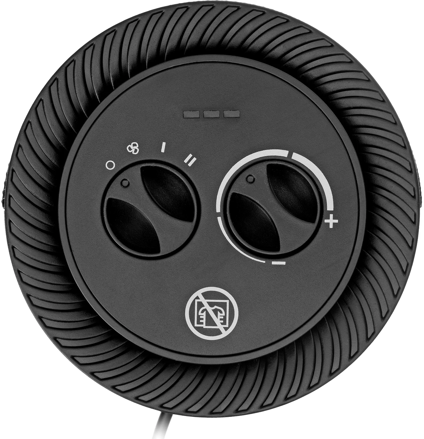 Тепловентилятор Denzel DTFC-1200S, 1.2 кВт, черный