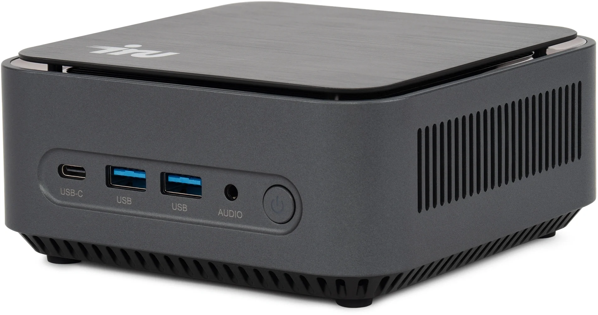 Неттоп IRU Planio 110ALCN slim N100 (1.44) 8Gb SSD256Gb UHDG Windows 11 Pro 64 GbitEth WiFi BT 30W черный (RUS) (2164236)