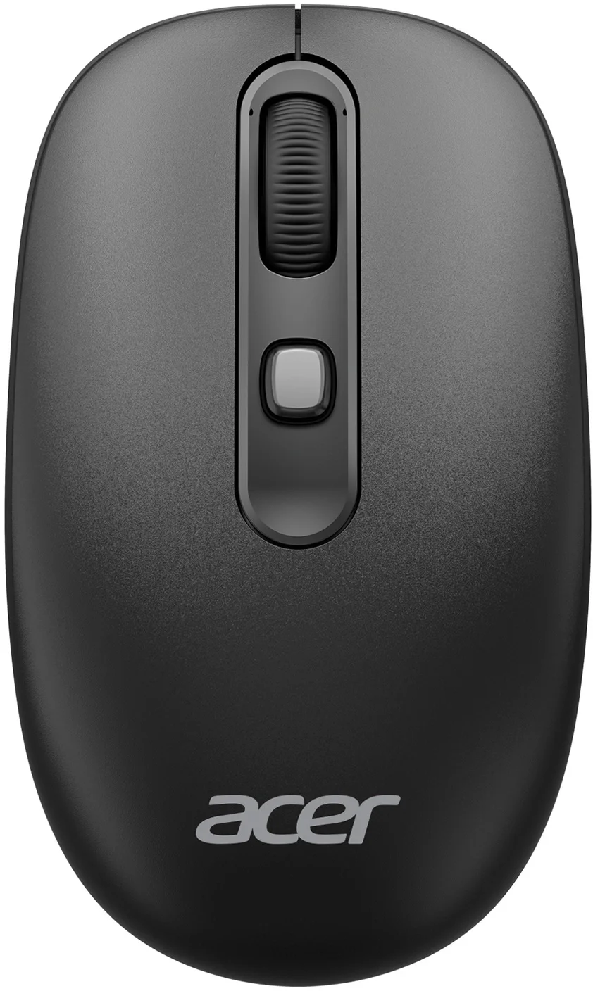 Acer Wireless Optical Mouse OMR502 Black <ZL.MCE11.01A>  (RTL) USB 4btn+Roll