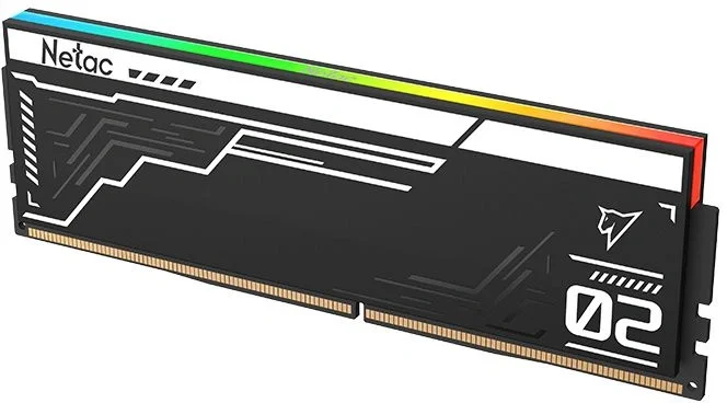 Память DDR5 2x16GB 7200MHz Netac NTS2D5P72DP-32K Shadow II RGB RTL Gaming PC5-57600 CL34 DIMM ECC 288-pin 1.4В с радиатором Ret
