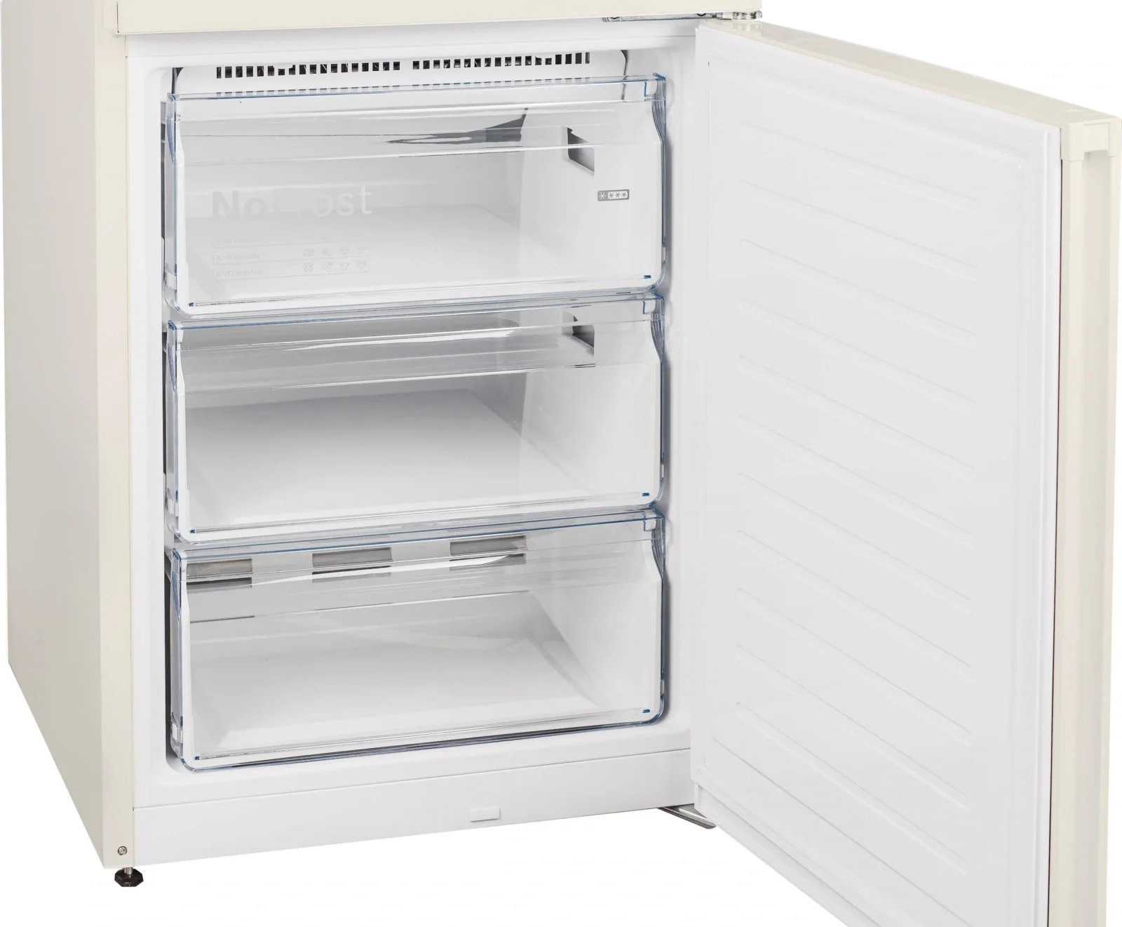 Холодильник Weissgauff WRK 2010 D Inverter NoFrost Beige Soft Close 2-хкамерн. бежевый инвертер