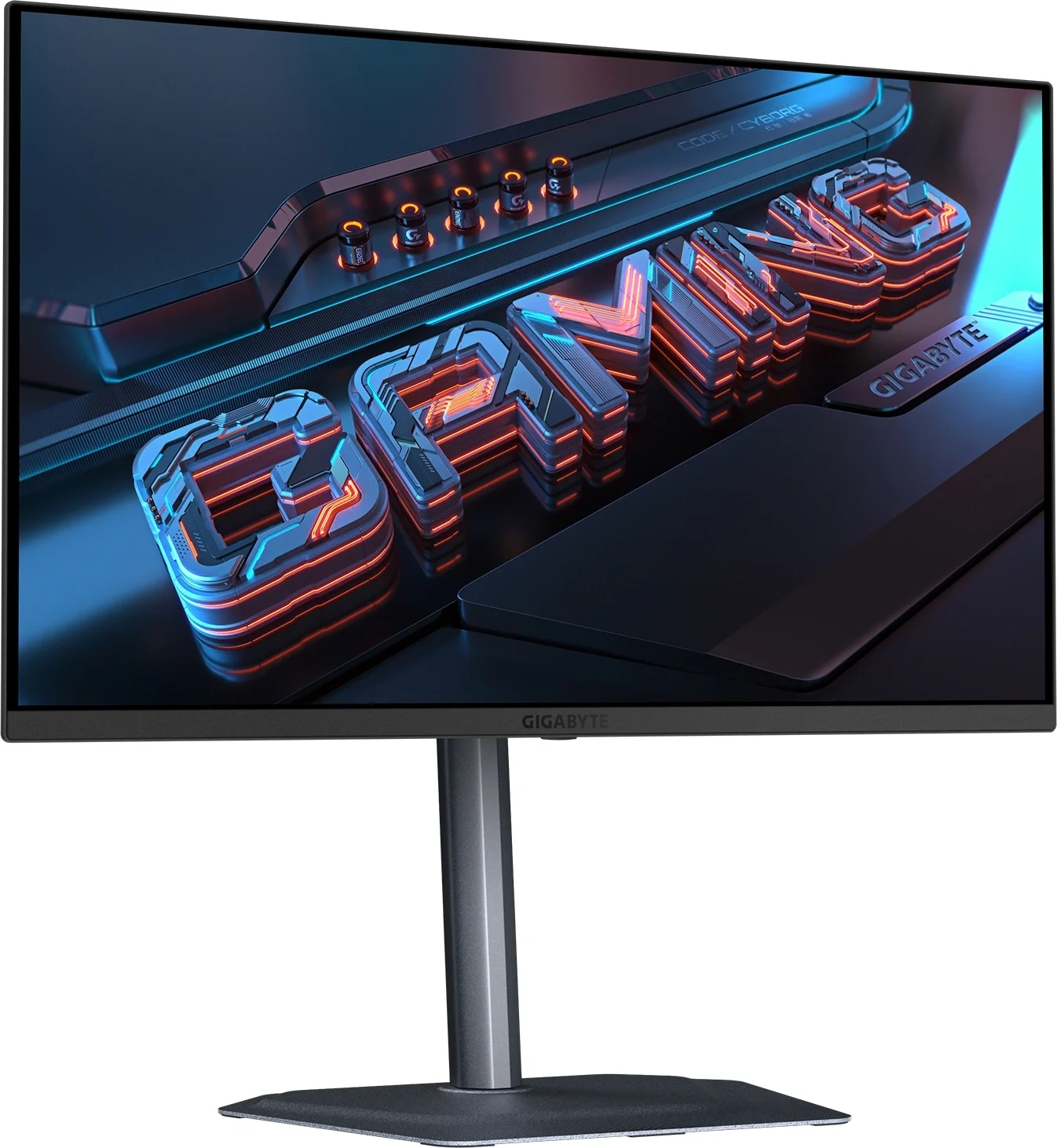 Монитор Gigabyte 26.5" MO27Q2A черный QD OLED LED 16:9 HDMI M/M матовая HAS Piv 1500000:1 1000cd 178гр/178гр 2560x1440 280Hz G-Sync FreeSync Premium Pro DP Quad 2K (1440p) USB 6.09кг