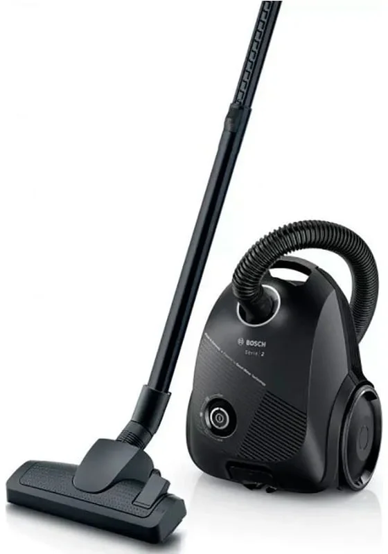 Пылесос Bosch BGLS2BA2 черный, 600 Вт, уборка сухая, пылесборник мешок 3.5 л