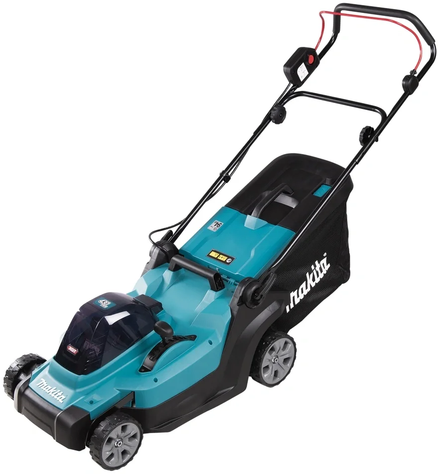 Аккумуляторная газонокосилка Makita XGT 40vMAX, 740Вт, ширина 42см, травосб. 50л, 3в1,(BL4040; DC40RC) LM004GM103