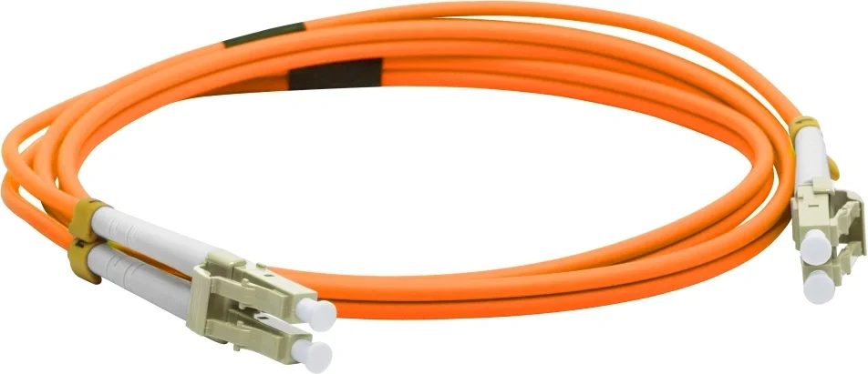 Патч-корд LANMASTER LAN-2LC-2LC/OM4-1.5 2x50/125 OM4 LC дуплекс-LC дуплекс 1.5м LSZH оранжевый