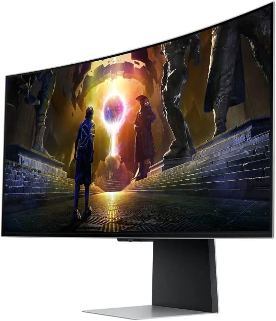 34" монитор Samsung Odyssey OLED G8 S34DG852SM (Curved QD OLED,3440x1440,HDMI,DP,WiFi,BT,SmartTV,ПДУ,USB3.0 Hub)
