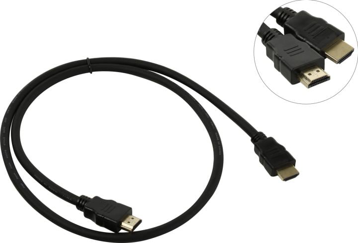 Exegate <EX-CC-HDMI2-1.0> Кабель HDMI to HDMI (19M -19M)  ver2.0 1м <EX287729RUS>