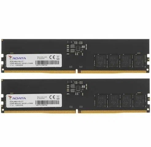 ADATA <AD5U480016G-DT> DDR5 DIMM 32Gb  KIT 2*16Gb <PC5-38400>
