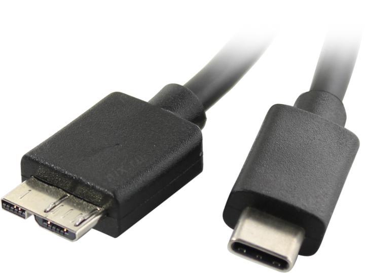 KS-is <KS-529-1> Кабель USB-C -->USB  3.0 Micro-B 1м