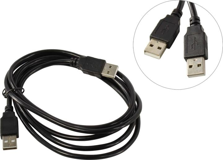 KS-is <KS-586B-2>  Кабель  USB2.0  AM-->AM 1.8м