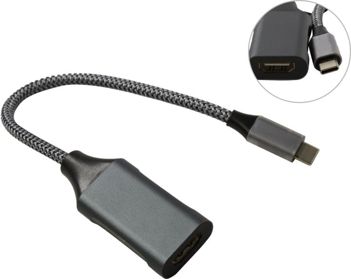 KS-is Адаптер 4K USB Type C M в HDMI F (KS-772)