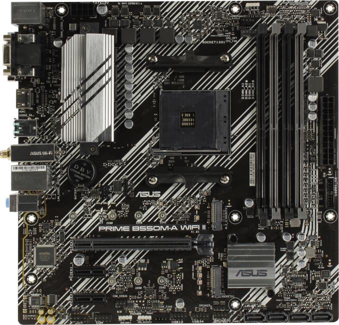 ASUS TUF GAMING B550-PLUS WI-FI II (RTL) AM4 <B550> 2xPCI-E HDMI+DP 2.5GbLAN+WiFi+BT  SATA ATX 4DDR4