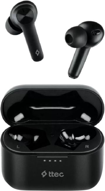 2KM135S Наушники беспроводные TTEC AirBeat Play Gaming  True Wireless Headsets. Цвет: черный