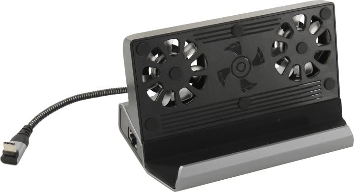 KS-is <KS-808> Docking Station USB-C -> 3xUSB3.0+3xUSB2.0+HDMI+DP+RJ45+Dsub+PD+Steam Deck