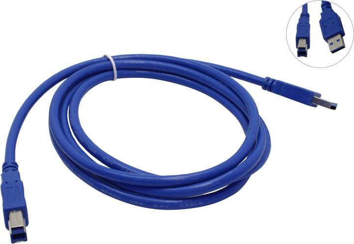 VCOM <VUS7070-1.8м> Кабель USB  3.0 A-->B 1.8м