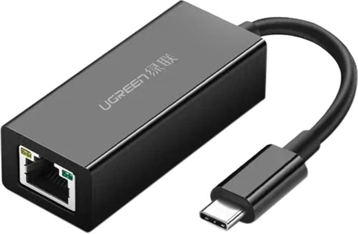 UGREEN USB Type-C 3.1 Gen1 to 10/100/1000Mbps Ethernet Adapter (ABS Black) US236 (50307)