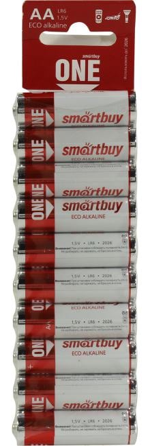 Smartbuy SOBA-3A10B-Eco, Size"AAA", 1.5V, щелочной (alkaline) <уп. 10 шт>