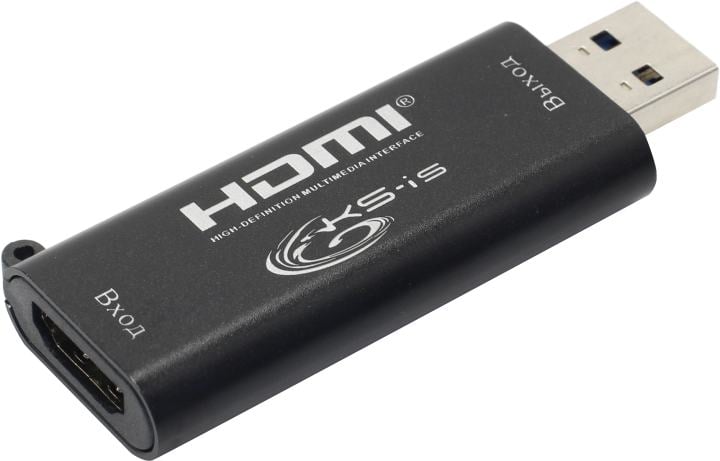KS-is KS-459 Адаптер видеозахвата HDMI USB 2.0