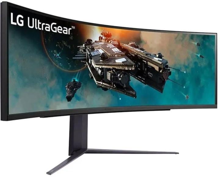 МОНИТОР 49" LG 49GR85DC-B Black (VA, изогнутый, 5120×1440, 240Hz, 1 ms, 178°/178°, 450 cd/m, 3000:1, +HDMI, DisplayPort)