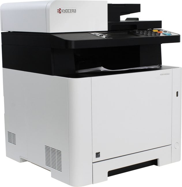 Kyocera Ecosys M5526cdn (A4, 512Mb, LCD, 26стр/мин, цветное лазерное МФУ, факс, USB2.0, сетевой,DADF,двуст.печать)
