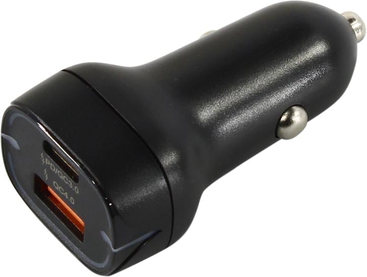 Автомобильное зар./устр. Wiiix UCC-7-2-08 50W 3A+2A (PD+QC) USB-C/USB-A универсальное черный
