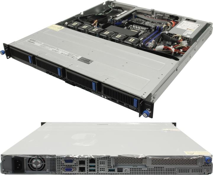 (Z0976714) (ТХП) aS7000/1U: Xeon E-2456/ 32 Гб/ 2x960 Гб SATA SSD/ 2x1 Тб SATA/